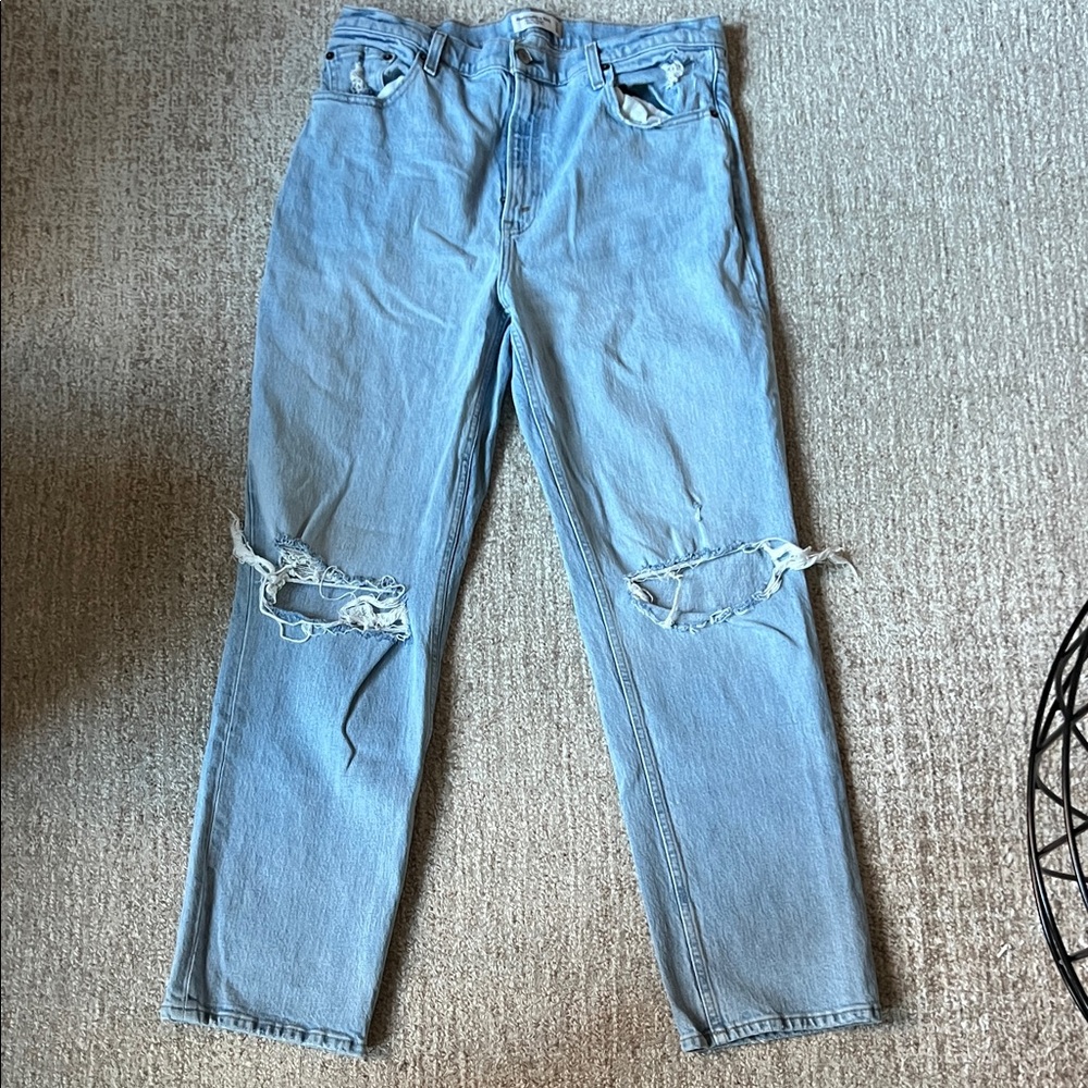 Abercrombie & Fitch 90’s Straight Ultra High Rise